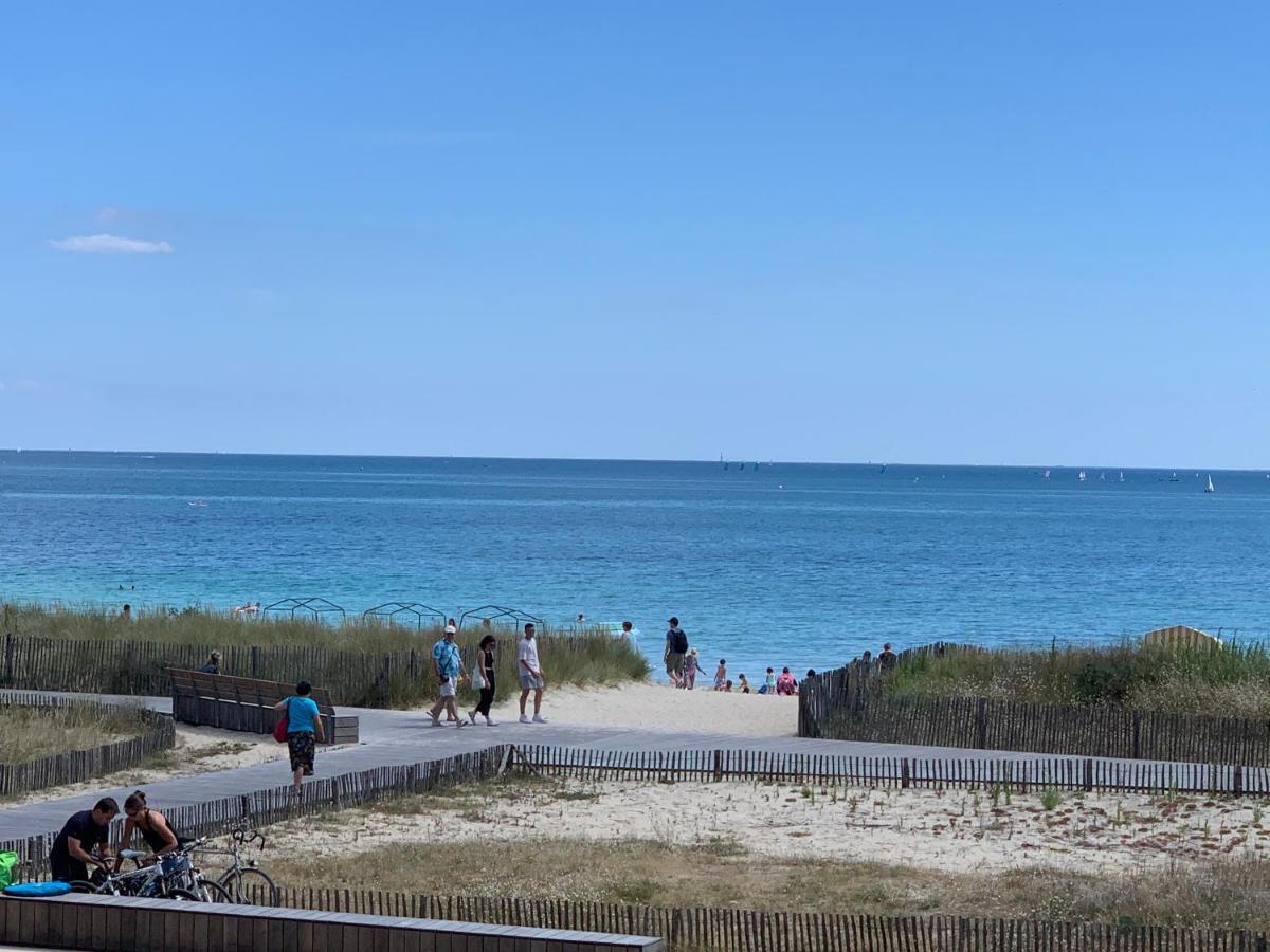 Carnac : Appt 4 P. Face Mer Vue Exceptionnelle Bagian luar foto